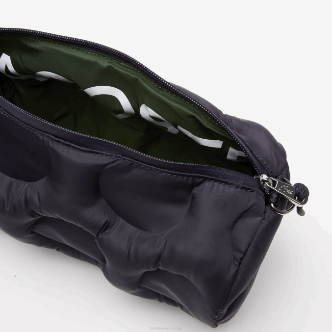 abimes l24 VVL0A2867 mujer Lacoste bolsa enrollable acolchada con efecto de pelota de golf
