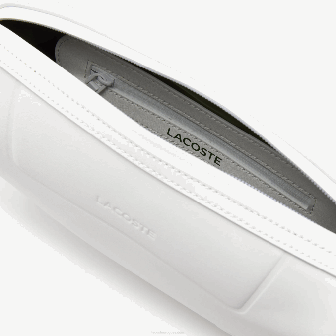 blanco sinople blanco l06 VVL0A2881 mujer Lacoste bolsa crossover con correa para el hombro
