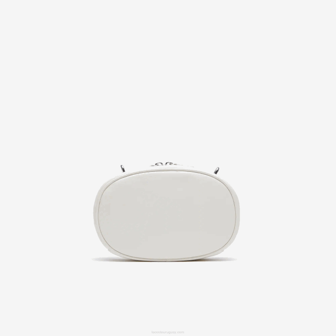 laponia negra l21 VVL0A2877 mujer Lacoste bolsa cámara redonda con correa de la marca