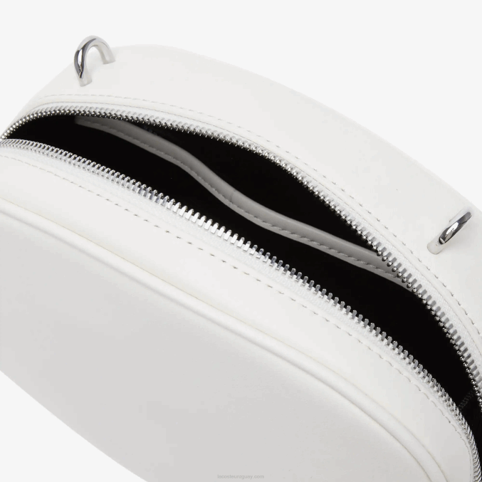 laponia negra l21 VVL0A2877 mujer Lacoste bolsa cámara redonda con correa de la marca