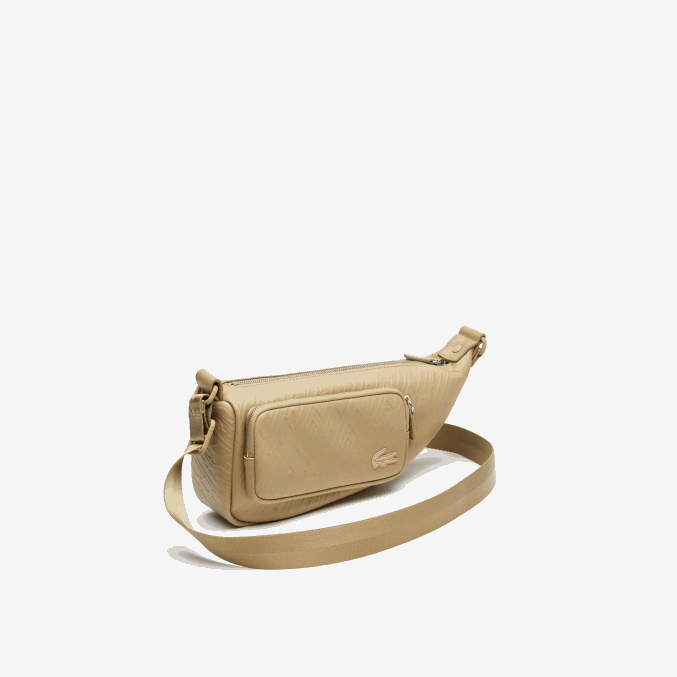 león l32 VVL0A1973 mujer Lacoste bolsa de hombro con logo estampado