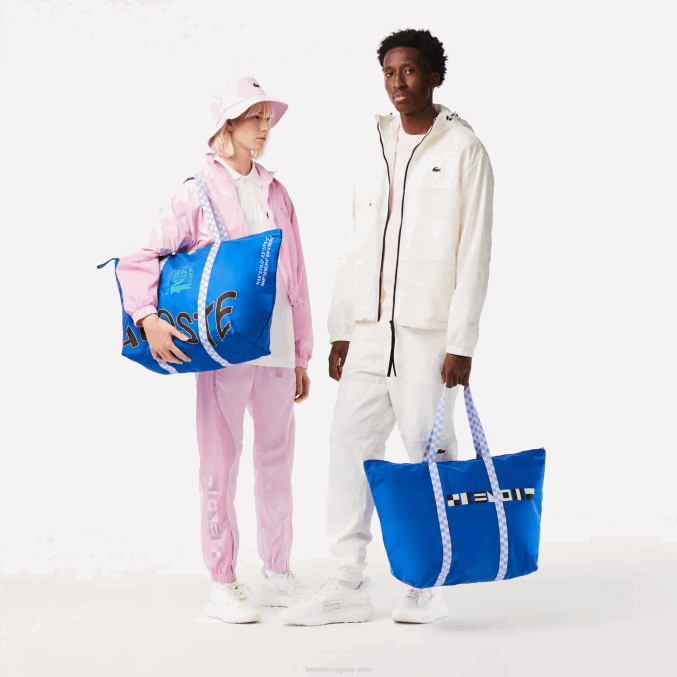 marina por todas partes l09 VVL0A2850 mujer Lacoste bolsa de fin de semana plegable