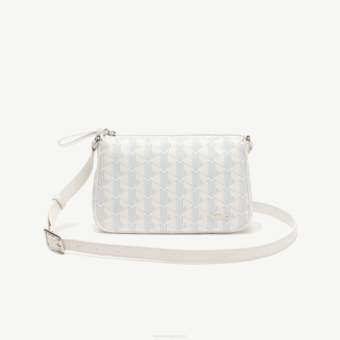 mono farine panorama l58 VVL0A2800 mujer Lacoste bolsa crossbody con monograma estampado