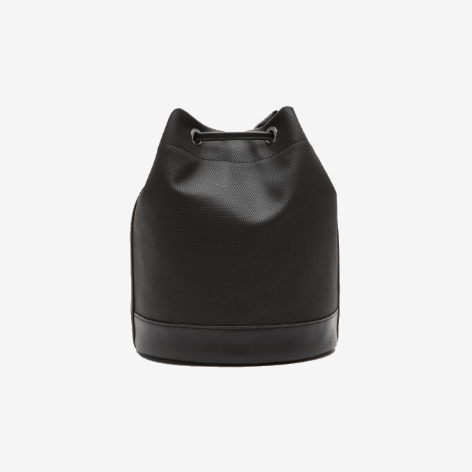 negro 000 VVL0A2860 mujer Lacoste bolso bombonera con correa removible