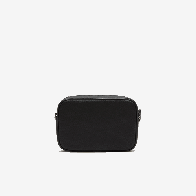 negro 000 VVL0A2868 mujer Lacoste bolso cruzado con bolsillo plano y cremallera