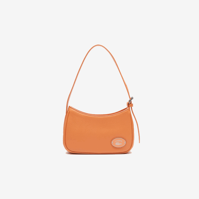 poteria k20 VVL0A2855 mujer Lacoste bolsa de hombro con placa de metal