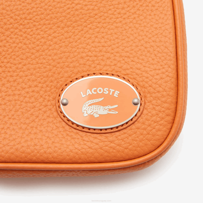 poteria k20 VVL0A2855 mujer Lacoste bolsa de hombro con placa de metal
