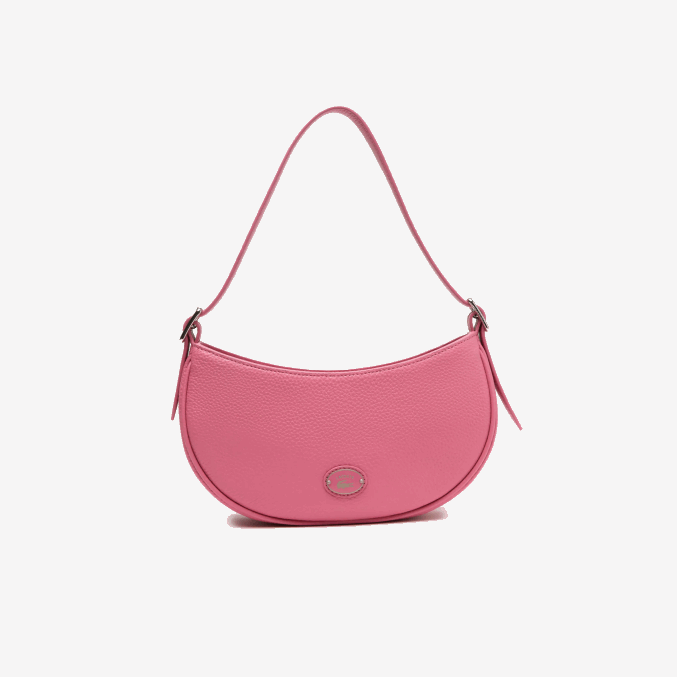 reseda l39 VVL0A2792 mujer Lacoste bolsa de media luna de piel flor
