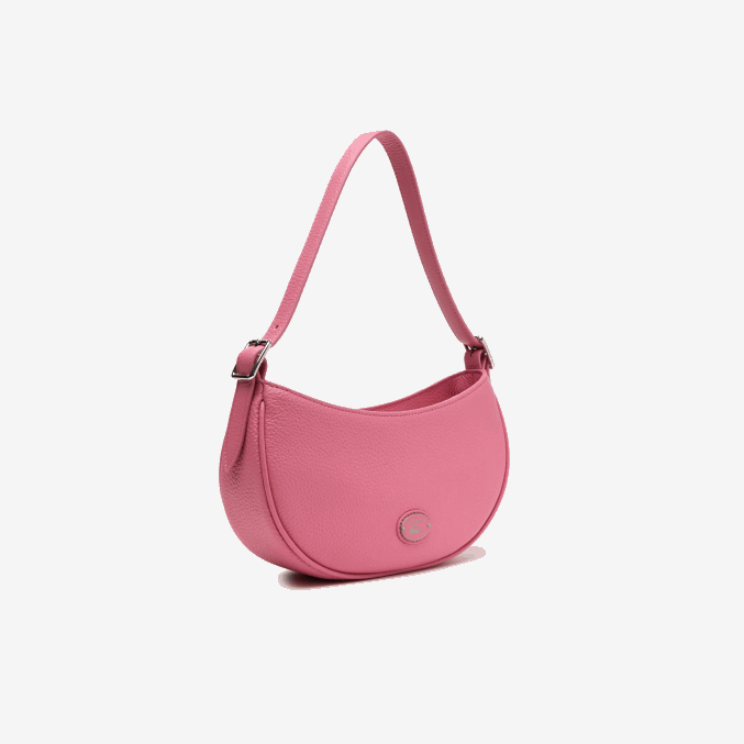 reseda l39 VVL0A2792 mujer Lacoste bolsa de media luna de piel flor