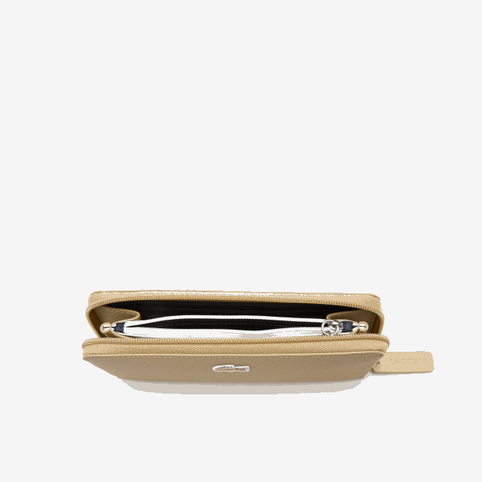 atigrado l37 VVL0A2812 mujer Lacoste l.12.12 concept cartera petit pique con cremallera para 12 tarjetas