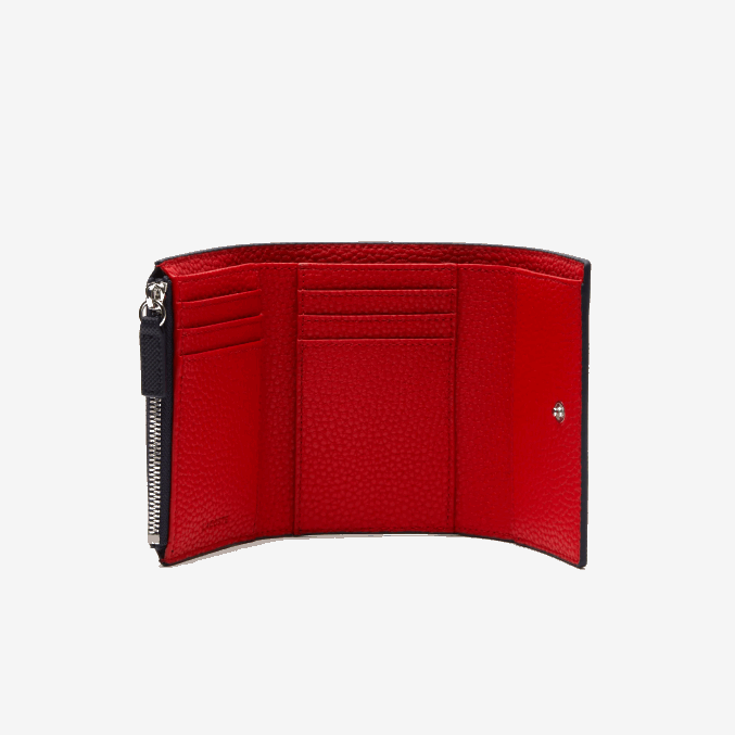marino 166 colorete b50 VVL0A2815 mujer Lacoste cartera con cierre a presión anna