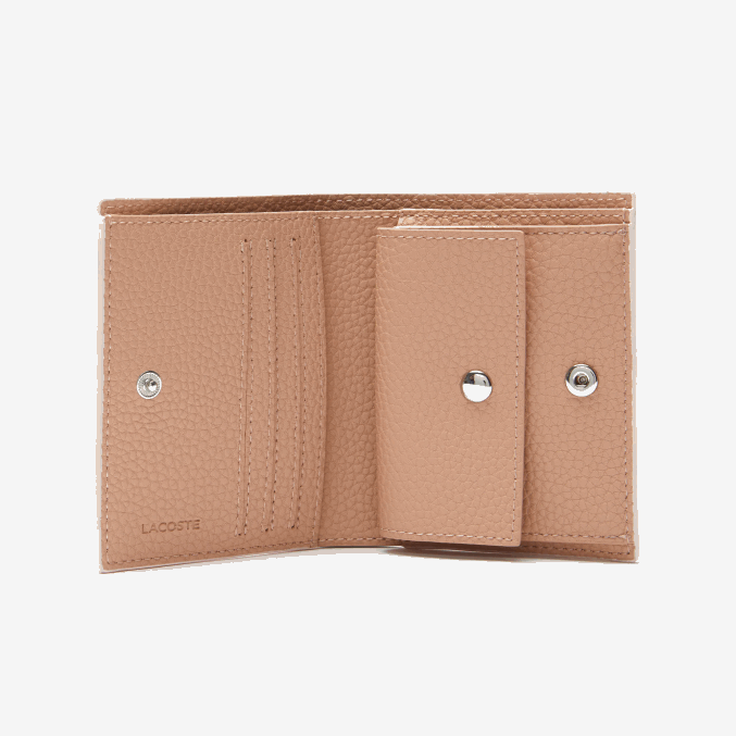 silla amande j19 VVL0A2842 mujer Lacoste cartera plegable pequeña anna