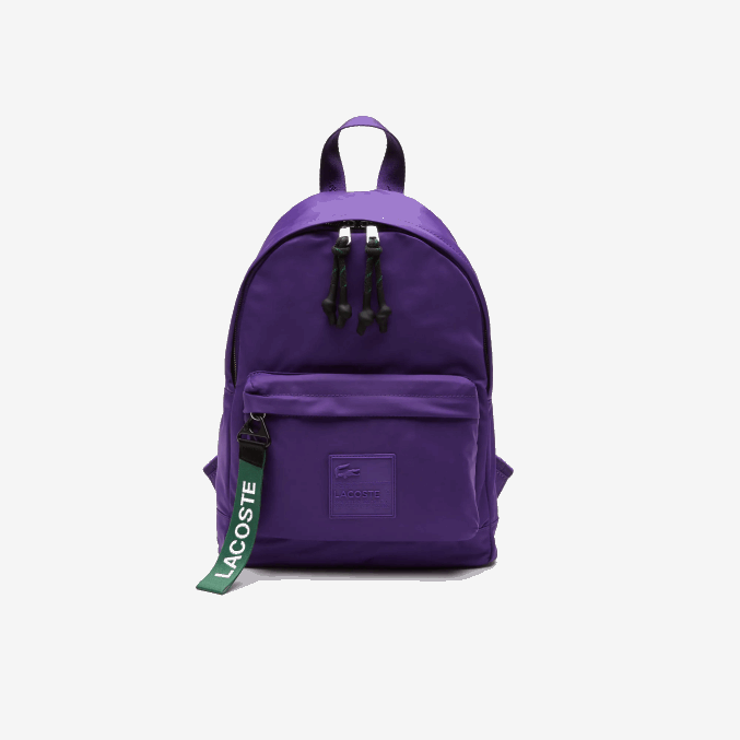 samui k66 VVL0A2862 mujer Lacoste mochila con tirador y parche de la firma