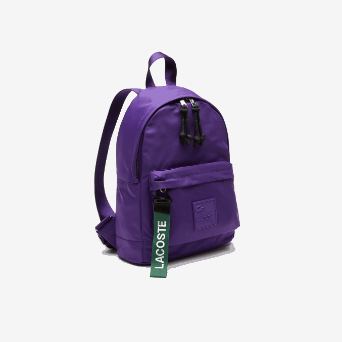 samui k66 VVL0A2862 mujer Lacoste mochila con tirador y parche de la firma