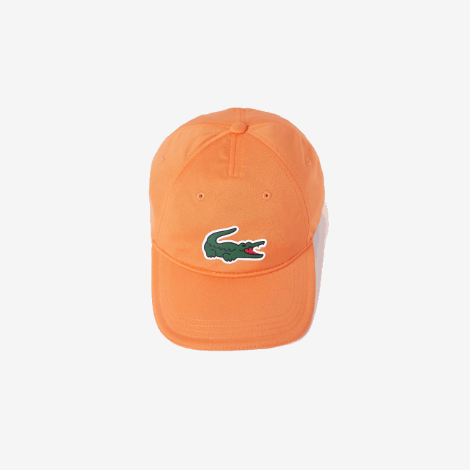 naranja 5qp VVL0A2339 mujer Lacoste sombrero abierto miami