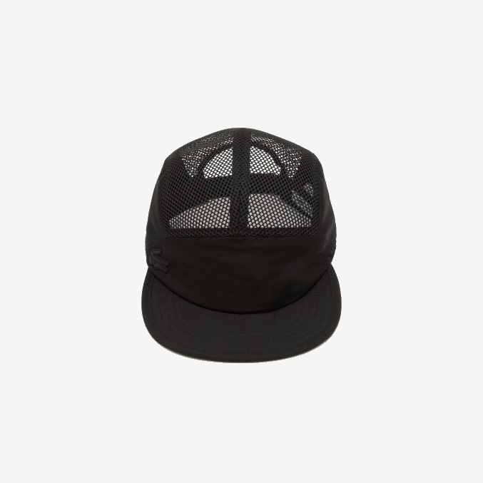 negro 031 VVL0A2928 mujer Lacoste visera suave con panel de malla