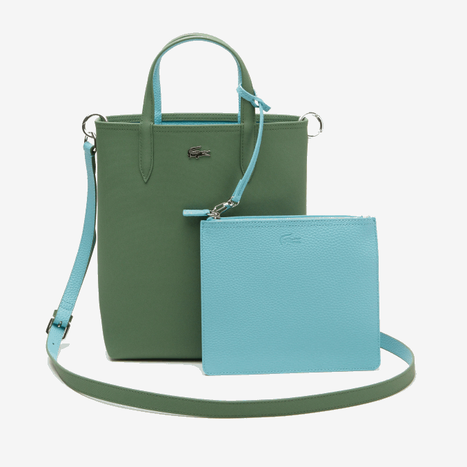 Frene litoral l49 VVL0A2782 mujer Lacoste tote anna reversible de lona revestida