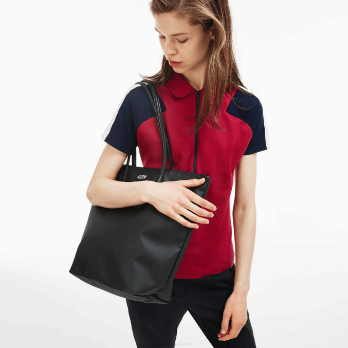 a25 VVL0A2835 mujer Lacoste bolso shopper l.12.12 concept con cremallera vertical