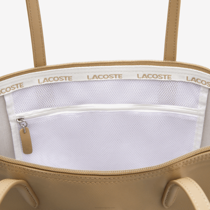atigrado l37 VVL0A2784 mujer Lacoste bolso shopper con cremallera l.12.12 concept