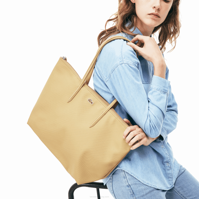 eclipse 141 VVL0A2767 mujer Lacoste bolso shopper con cremallera l.12.12 concept