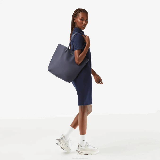 eclipse 141 VVL0A2834 mujer Lacoste bolso shopper l.12.12 concept con cremallera vertical