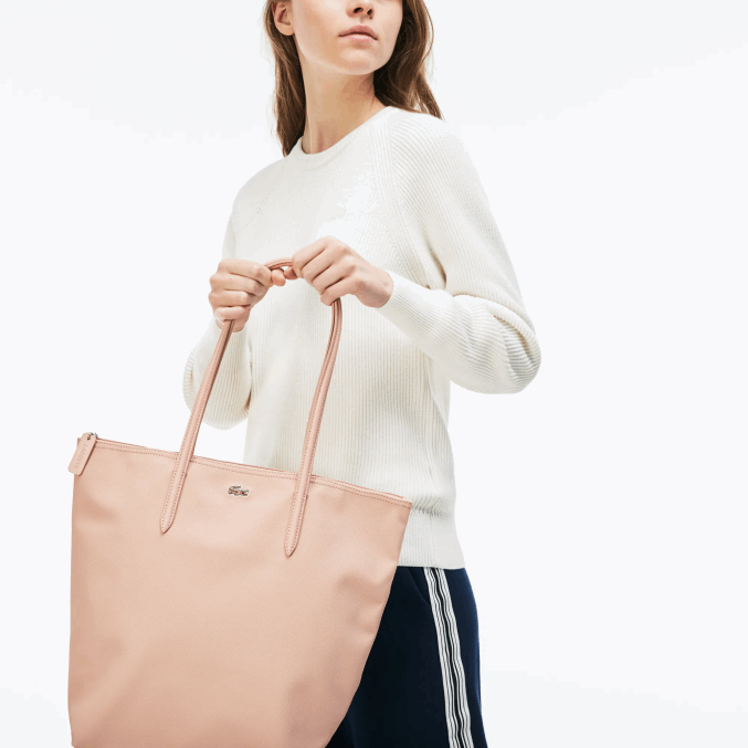 eclipse 141 VVL0A2834 mujer Lacoste bolso shopper l.12.12 concept con cremallera vertical