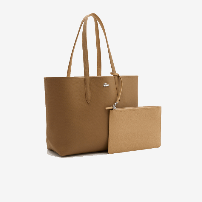 frondoso vienés k60 VVL0A2778 mujer Lacoste bolso shopper anna reversible bicolor