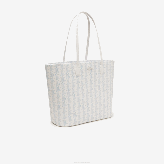 mono farine panorama l58 VVL0A2785 mujer Lacoste bolso shopper con monograma estampado