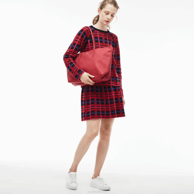 navegar por la web a25 VVL0A2821 mujer Lacoste bolso shopper con cremallera l.12.12 concept