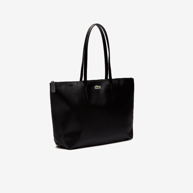 negro 000 VVL0A2766 mujer Lacoste bolso shopper con cremallera l.12.12 concept
