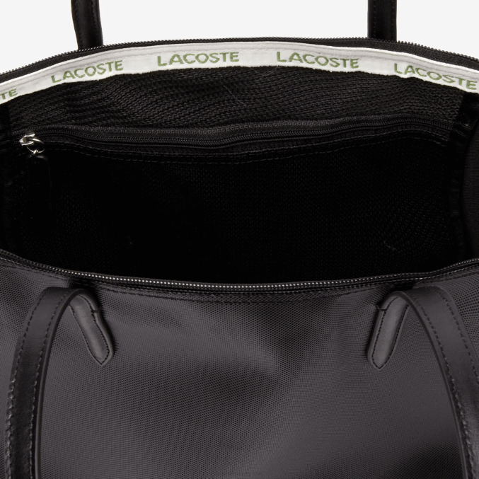 negro 000 VVL0A2766 mujer Lacoste bolso shopper con cremallera l.12.12 concept