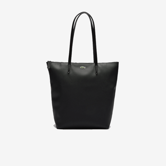 negro 000 VVL0A2847 mujer Lacoste bolso shopper l.12.12 concept con cremallera vertical