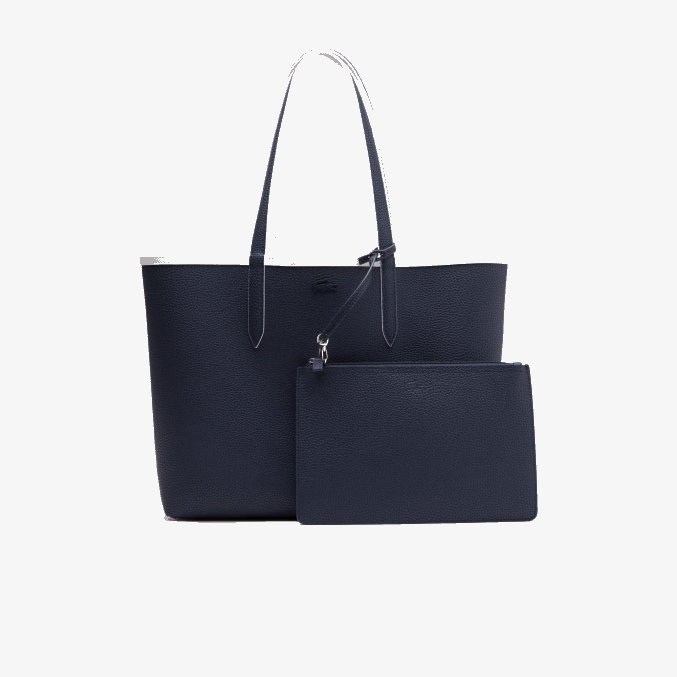 noche azul farine l44 VVL0A2776 mujer Lacoste bolso shopper anna reversible bicolor