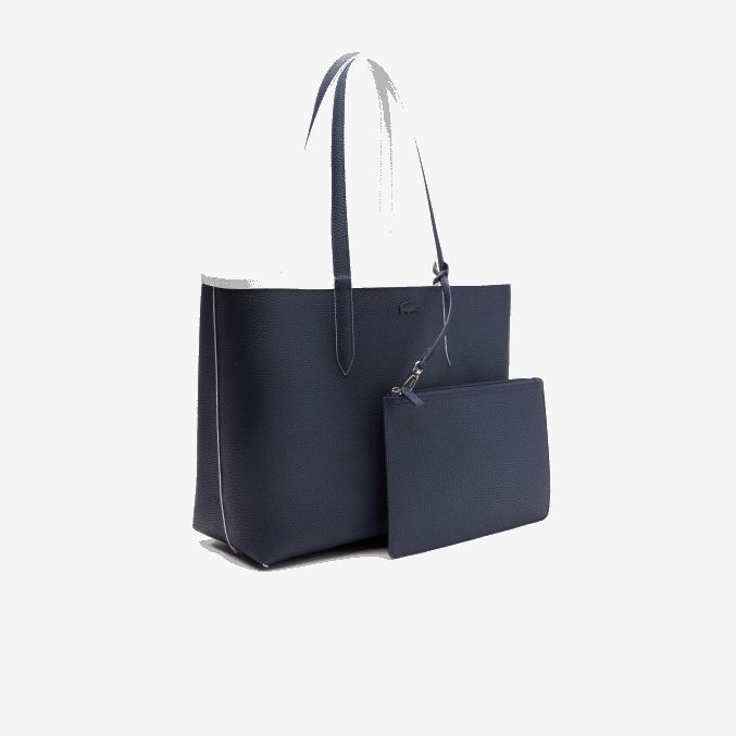 noche azul farine l44 VVL0A2776 mujer Lacoste bolso shopper anna reversible bicolor