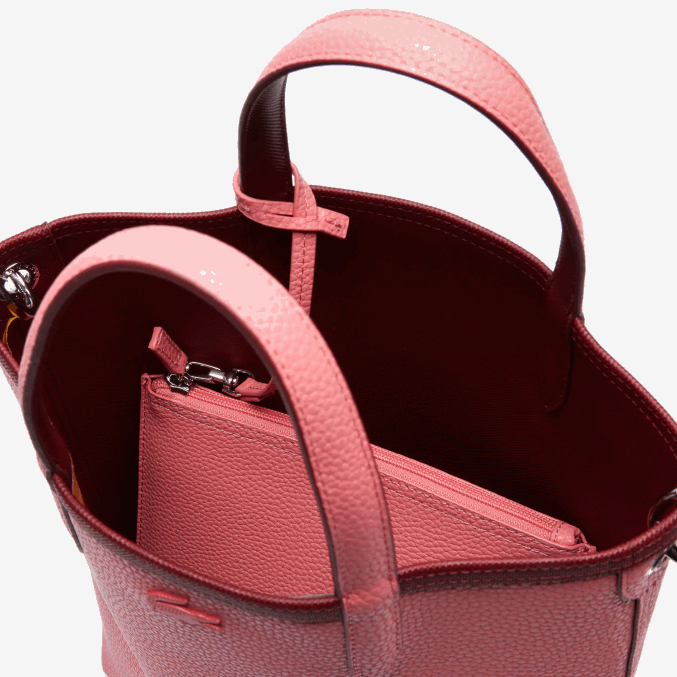 perileno amarilis g45 VVL0A2781 mujer Lacoste tote anna reversible de lona revestida