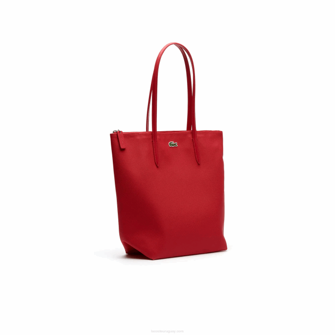 rosa virtual 185 VVL0A2836 mujer Lacoste bolso shopper l.12.12 concept con cremallera vertical