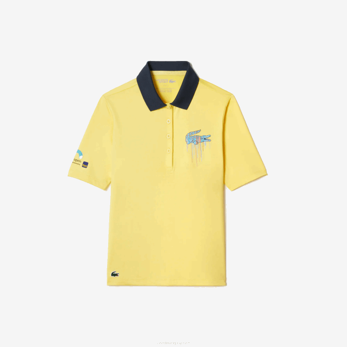 amarillo 107 VVL0A2373 mujer Lacoste polo sport miami edición abierta