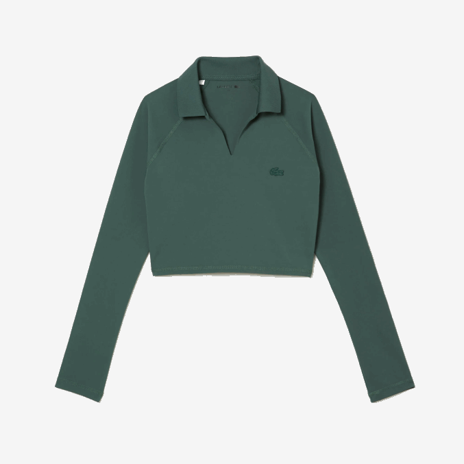 verde 5hx VVL0A2484 mujer Lacoste polo corto de manga larga