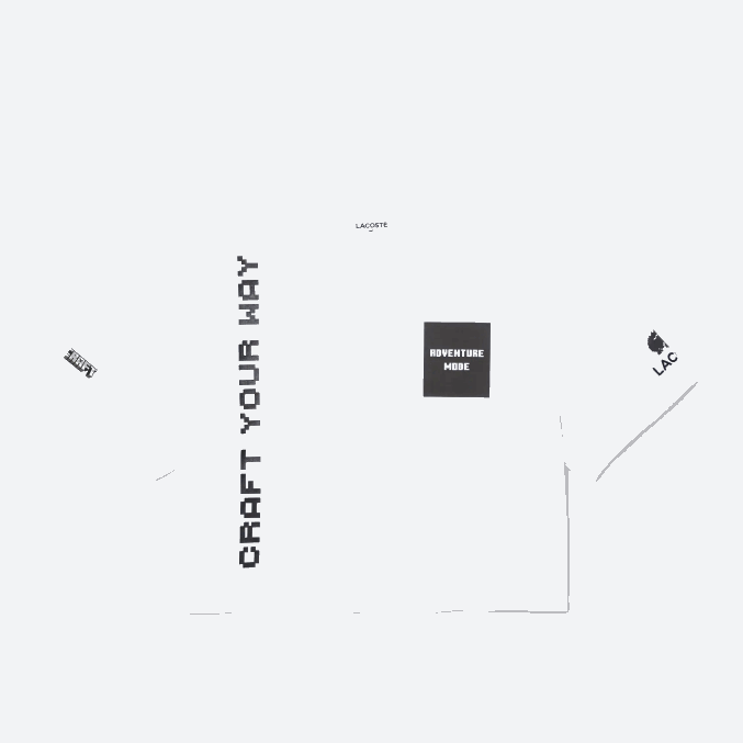 blanco 001 VVL0A2605 mujer Lacoste camiseta corta de algodón orgánico live x minecraft