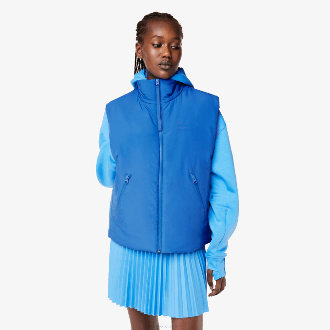kxb azul VVL0A2439 mujer Lacoste chaleco sin mangas