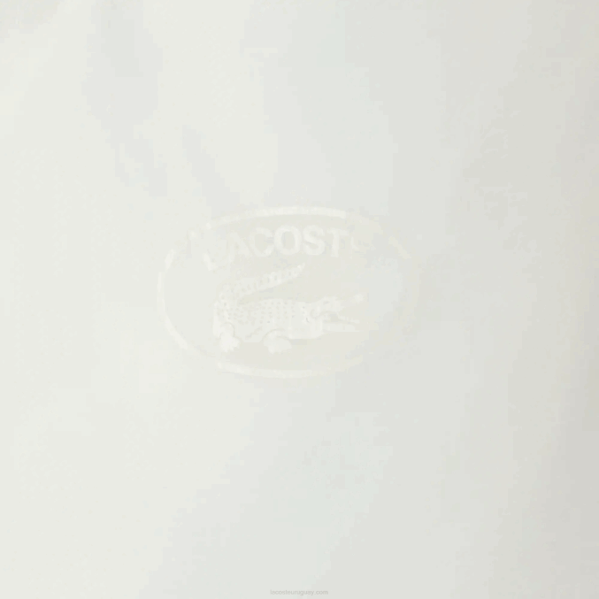 blanco 70v VVL0A2614 mujer Lacoste chaqueta larga reversible repelente al agua