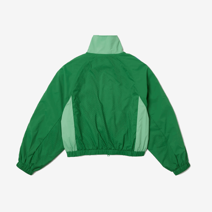 fzv verde VVL0A2432 mujer Lacoste chaqueta oversize de dos tonos