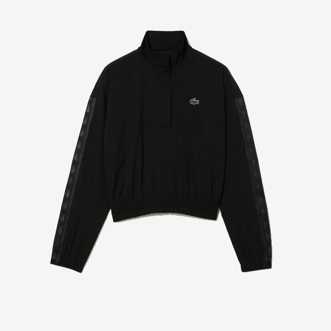 negro c31 VVL0A2631 mujer Lacoste chamarra deportiva holgada