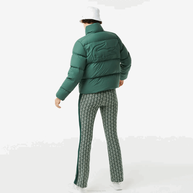 verde 5hx VVL0A2615 mujer Lacoste chaqueta acolchada plegable