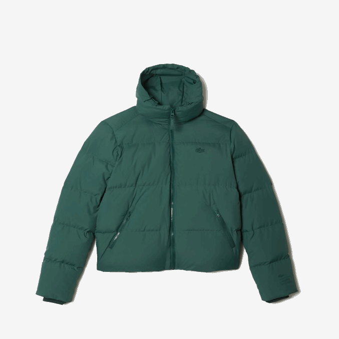 verde 5hx VVL0A2615 mujer Lacoste chaqueta acolchada plegable
