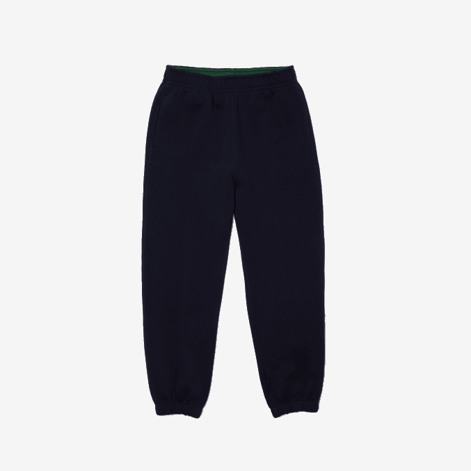 azul marino 166 VVL0A2413 mujer Lacoste joggers de mezcla de algodón