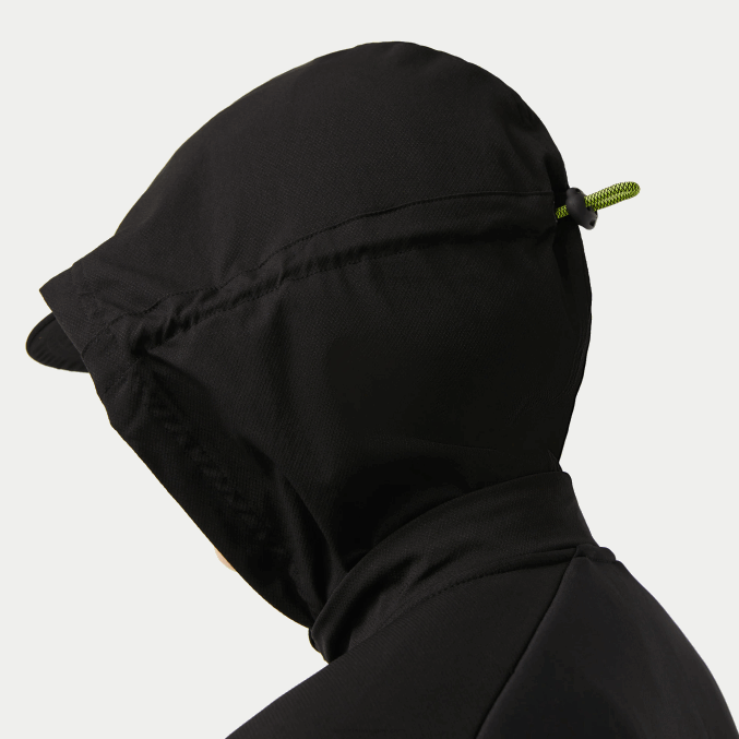 negro 031 VVL0A2382 mujer Lacoste sudadera deportiva holgada con cremallera