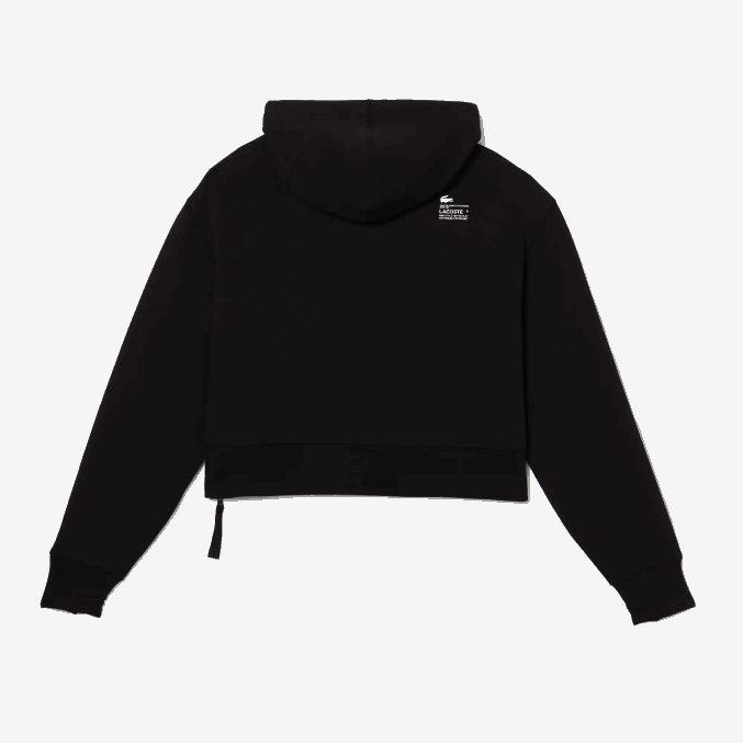 negro 031 VVL0A2417 mujer Lacoste sudadera con capucha