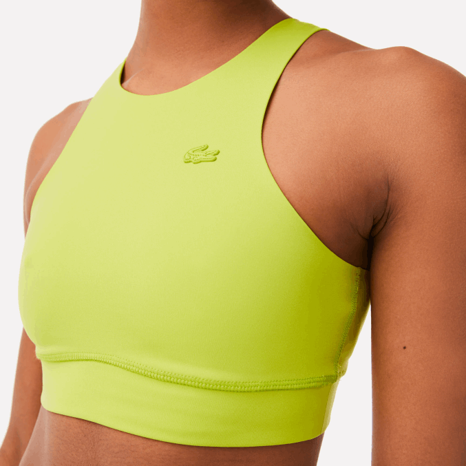 amarillo 90v VVL0A2550 mujer Lacoste sujetador deportivo sin costuras