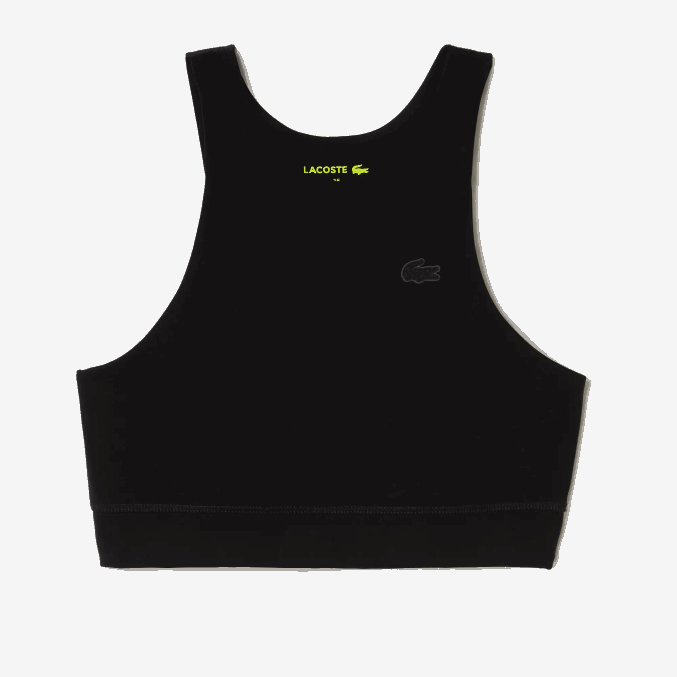 negro 031 VVL0A2548 mujer Lacoste sujetador deportivo sin costuras